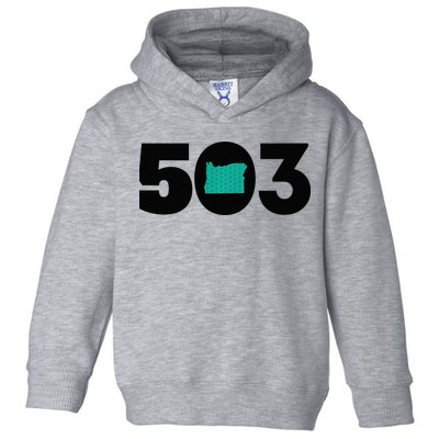 503 PDX Carpet Oregon Outline Premium Toddler Hoodie