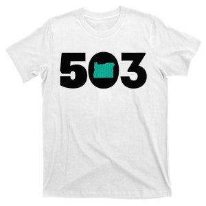 503 PDX Carpet Oregon Outline Premium T-Shirt