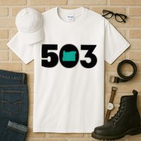 503 PDX Carpet Oregon Outline Premium Tall T-Shirt