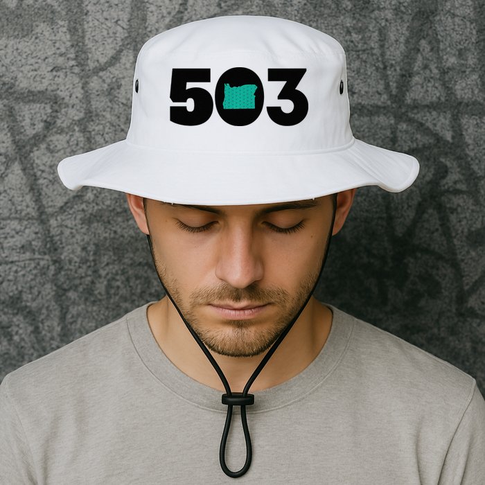 503 PDX Carpet Oregon Outline Premium Bucket Hat