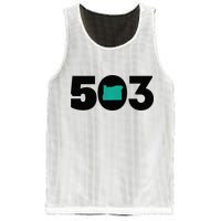 503 PDX Carpet Oregon Outline Premium Mesh Reversible Basketball Jersey Tank