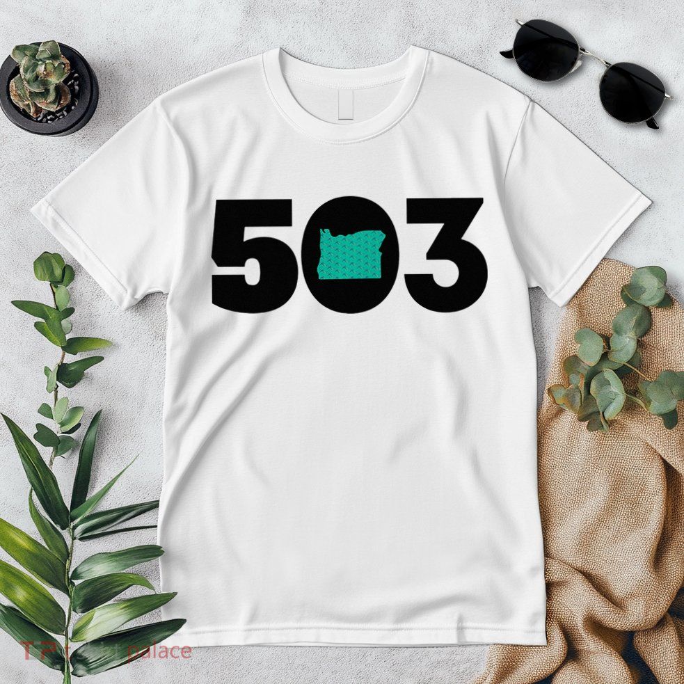503 PDX Carpet Oregon Outline Premium Premium T-Shirt