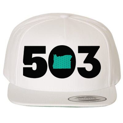 503 PDX Carpet Oregon Outline Premium Wool Snapback Cap
