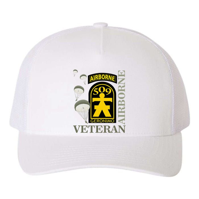 509th Parachute Infantry Regiment Airborne Veteran Christmas Yupoong Adult 5-Panel Trucker Hat