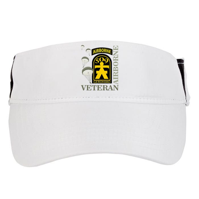 509th Parachute Infantry Regiment Airborne Veteran Christmas Adult Drive Performance Visor