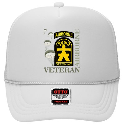 509th Parachute Infantry Regiment Airborne Veteran Christmas Trucker Hat