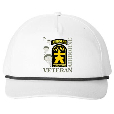 509th Parachute Infantry Regiment Airborne Veteran Christmas Snapback Five-Panel Rope Hat