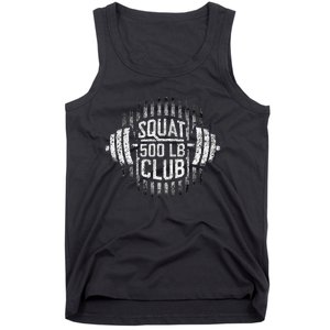 500 Pound Squat Club Leg Gym Workout Tank Top