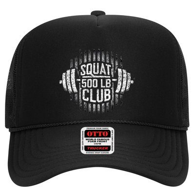 500 Pound Squat Club Leg Gym Workout Trucker Hat