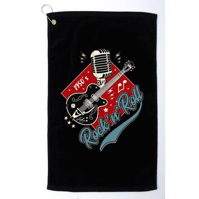 50s Rockabilly Clothing 1950s Sock Hop Swing Greaser Rocker Platinum Collection Golf Towel