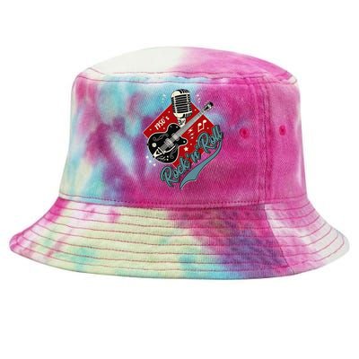 50s Rockabilly Clothing 1950s Sock Hop Swing Greaser Rocker Tie-Dyed Bucket Hat