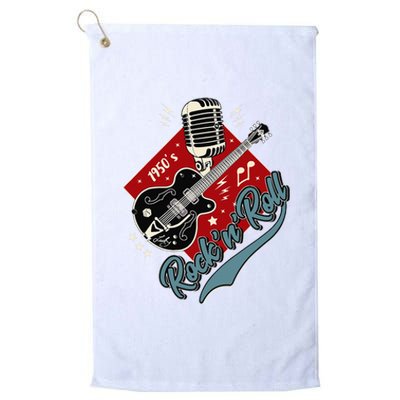 50s Rockabilly Clothing 1950s Sock Hop Swing Greaser Rocker Platinum Collection Golf Towel