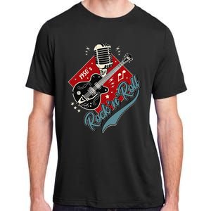 50s Rockabilly Clothing 1950s Sock Hop Swing Greaser Rocker Adult ChromaSoft Performance T-Shirt