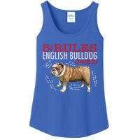 5 Rules For English Bulldog Owners Gift Ladies Essential Tank