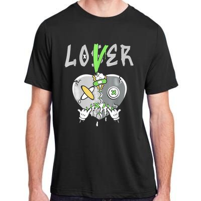 5 Retro Green Bean Loser Lover Heart Shoes 5s Green Bean Adult ChromaSoft Performance T-Shirt