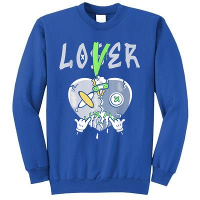 5 Retro Green Bean Loser Lover Heart Shoes 5s Green Bean Sweatshirt