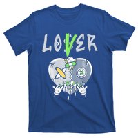 5 Retro Green Bean Loser Lover Heart Shoes 5s Green Bean T-Shirt