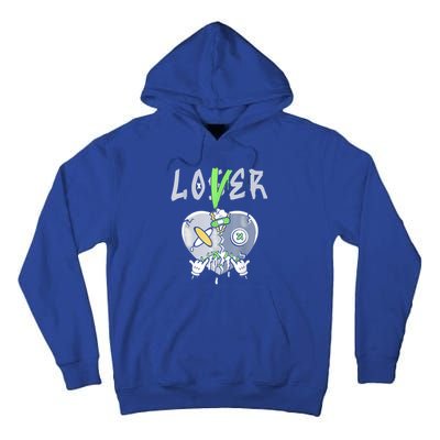 5 Retro Green Bean Loser Lover Heart Shoes 5s Green Bean Tall Hoodie