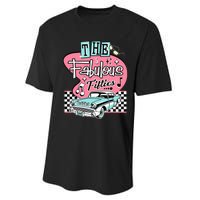 50s Rockabilly Vintage 1950s Clothing Performance Sprint T-Shirt