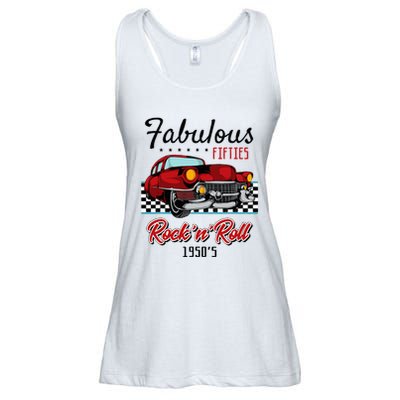 50s Rockabilly Vintage 1950s Clothing Ladies Essential Flowy Tank