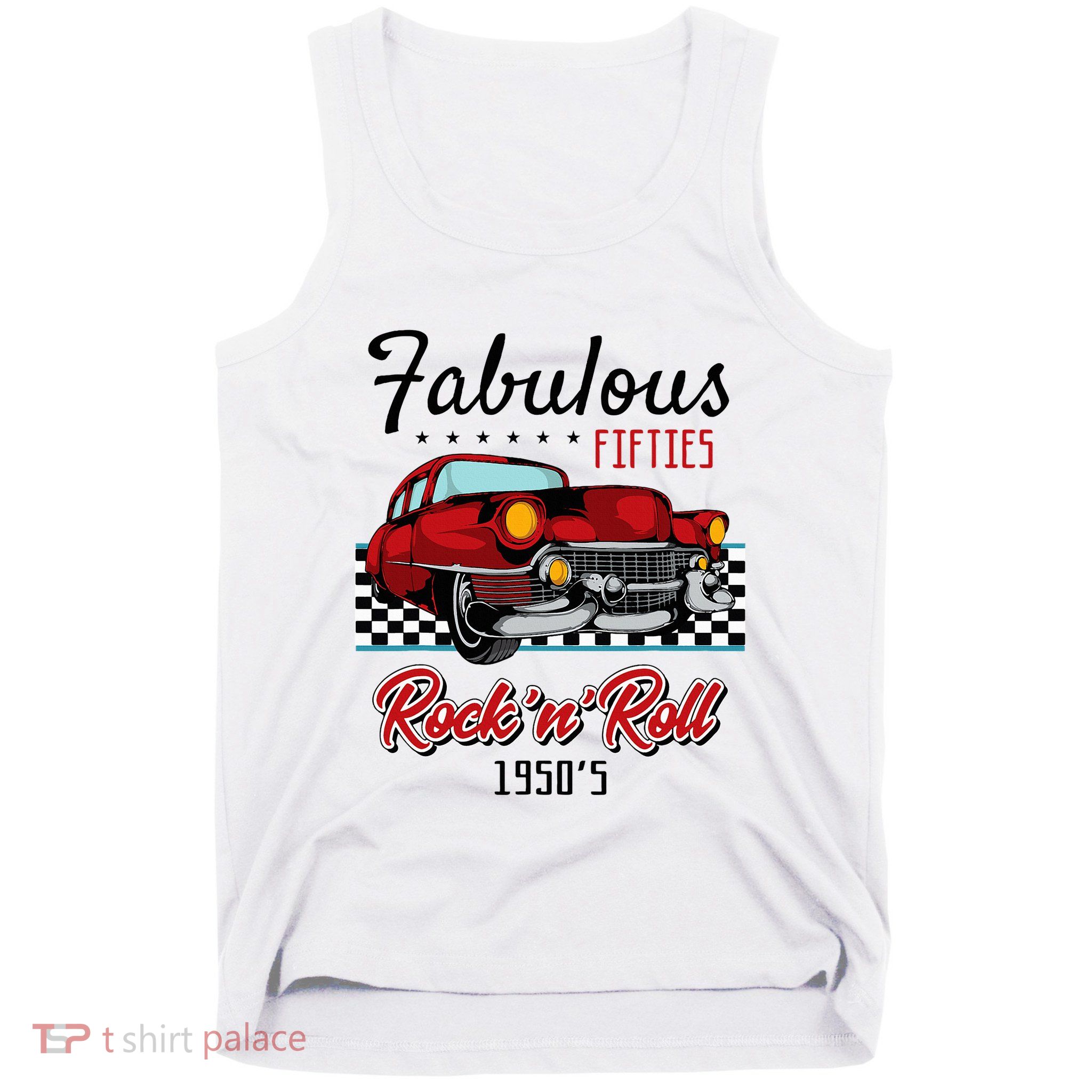 50s Rockabilly Vintage 1950s Clothing Tank Top