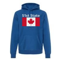 51st State Canada Funny Trump Premium Hoodie