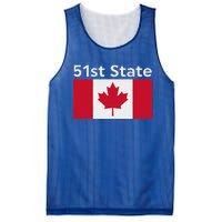 51st State Canada Funny Trump Mesh Reversible Basketball Jersey Tank