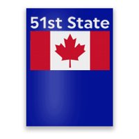 51st State Canada Funny Trump Poster