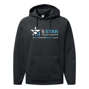 5 Star Credit Repair Performance Fleece Hoodie