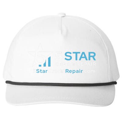 5 Star Credit Repair Snapback Five-Panel Rope Hat