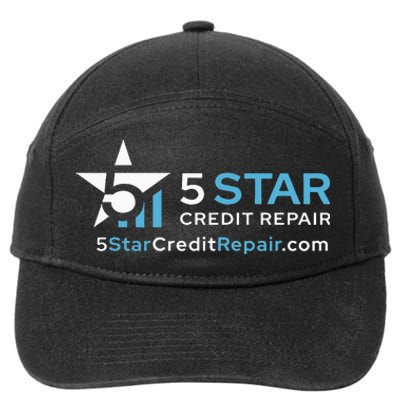 5 Star Credit Repair 7-Panel Snapback Hat