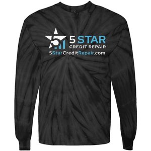 5 Star Credit Repair Tie-Dye Long Sleeve Shirt