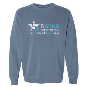 5 Star Credit Repair Garment-Dyed Sweatshirt