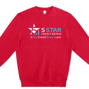 5 Star Credit Repair Premium Crewneck Sweatshirt