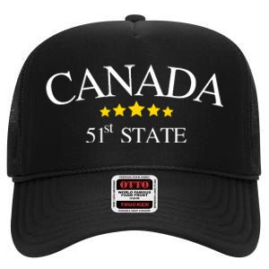 51st State Canada High Crown Mesh Back Trucker Hat