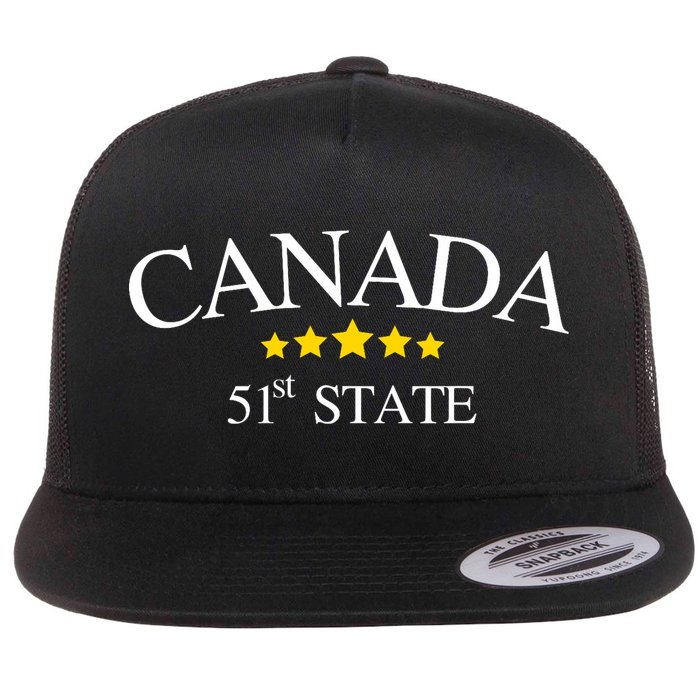 51st State Canada Flat Bill Trucker Hat