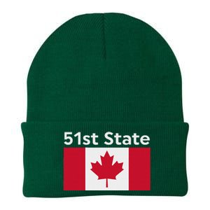 51st State Canada Funny Trump Knit Cap Winter Beanie