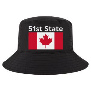 51st State Canada Funny Trump Cool Comfort Performance Bucket Hat