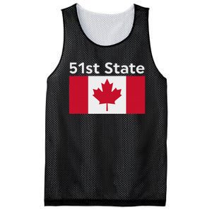 51st State Canada Funny Trump Mesh Reversible Basketball Jersey Tank