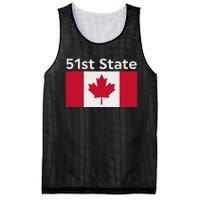 51st State Canada Funny Trump Mesh Reversible Basketball Jersey Tank