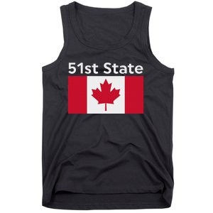 51st State Canada Funny Trump Tank Top