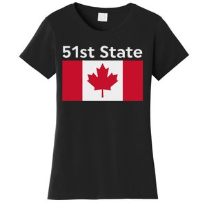 51st State Canada Funny Trump Women's T-Shirt