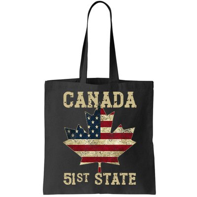 51st State Canada American Flag Canada 51st State Vintage Gift Bag
