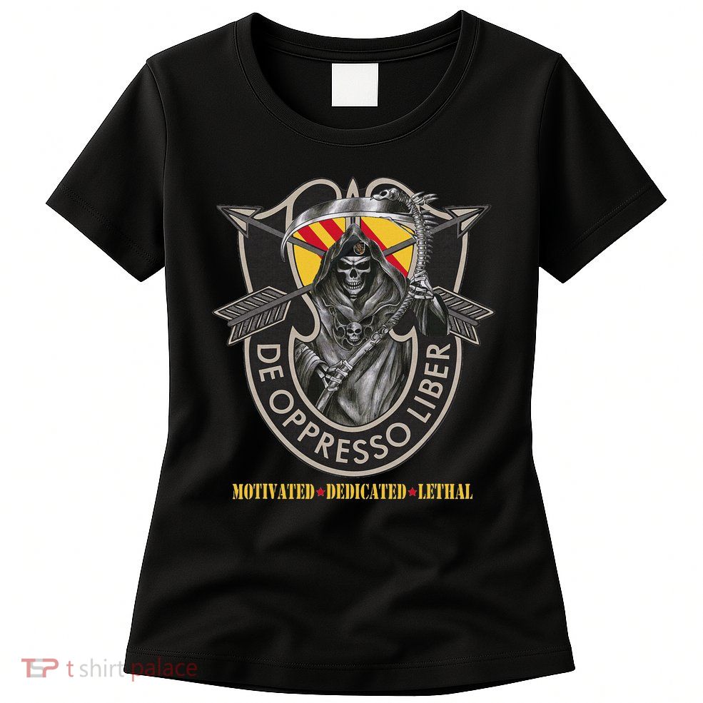 5th Special Forces Group (5th Sfg) De Oppresso Liber Women's T-Shirt