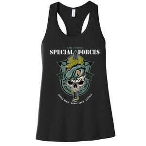 5th Special Forces Group Vietnam Veteran Women's Racerback Tank