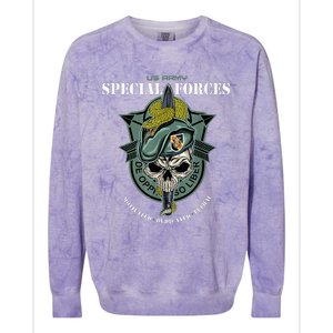 5th Special Forces Group Vietnam Veteran Colorblast Crewneck Sweatshirt