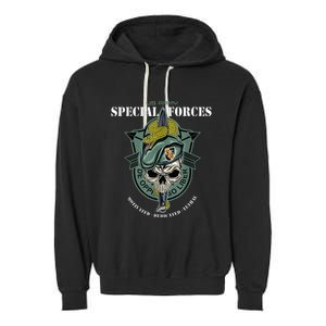 5th Special Forces Group Vietnam Veteran Garment-Dyed Fleece Hoodie