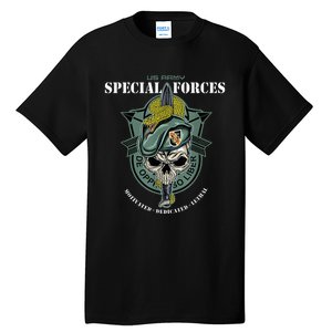 5th Special Forces Group Vietnam Veteran Tall T-Shirt