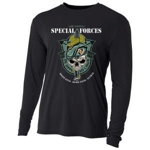 5th Special Forces Group Vietnam Veteran Cooling Performance Long Sleeve Crew