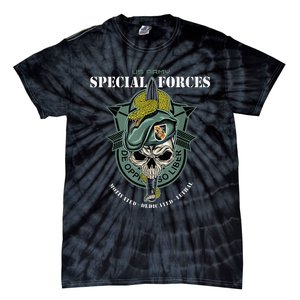 5th Special Forces Group Vietnam Veteran Tie-Dye T-Shirt